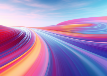 Weber Shandwick - Futures (generated by ai) cool pink landscape